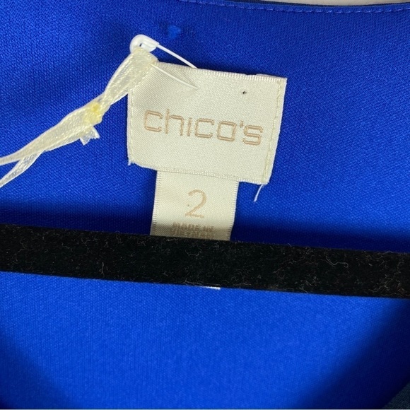 CHICO'S NEW Washed Stripe Kristi Maxi Dress Size Large (Chico's 2) V-Neck Lined - Picture 6 of 14